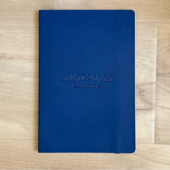 🟢 {3/$15} Snowmass Colorado Journalbooks Lined Notebook - NEW - Picture 1 of 7